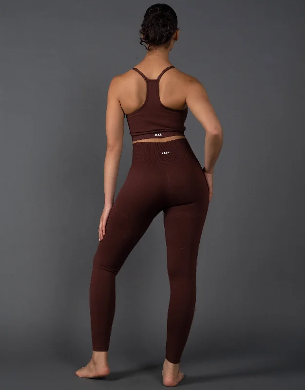 Premium Seamless Tights V5.1 - Umber