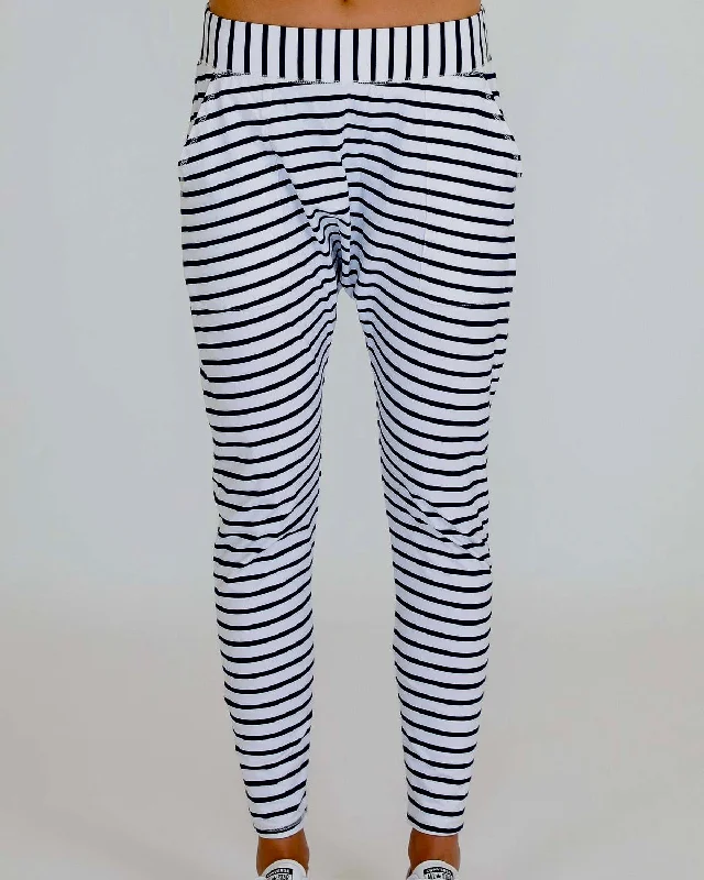 Stella Jogger 3rd Story - White Stripe