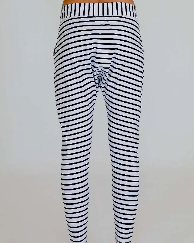 Stella Jogger 3rd Story - White Stripe