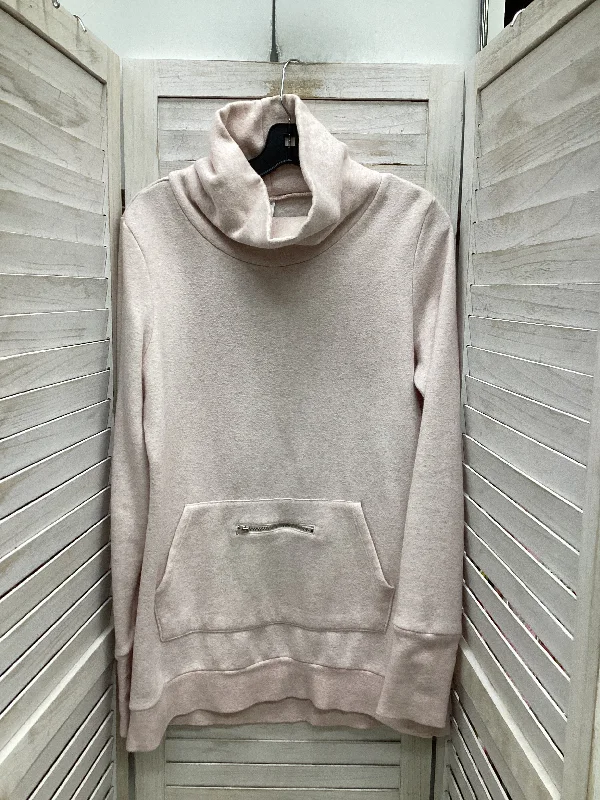 Sweatshirt Collar By Fabletics In Pink, Size: L