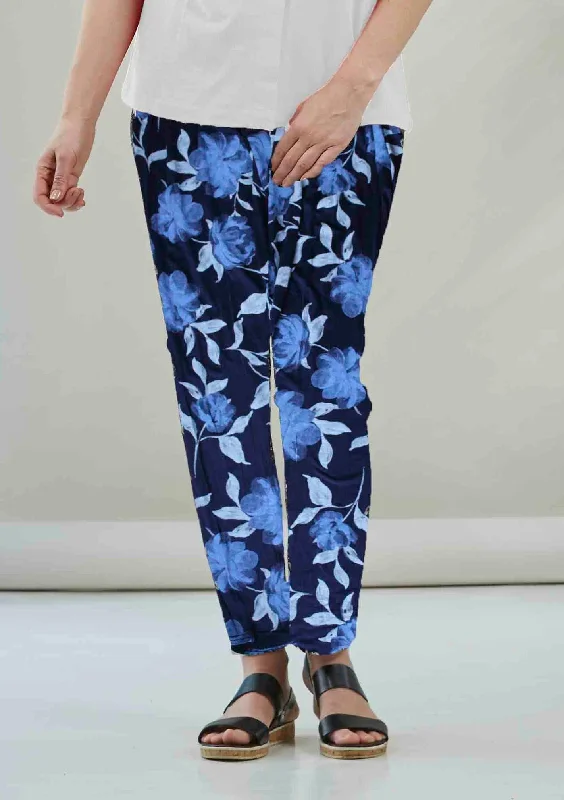 Sylvia Straight Leg Jersey Pull On Trousers