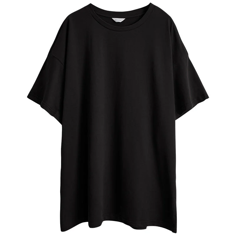 Women's All Cotton T-shirt Summer Loose Korean Style Blouses