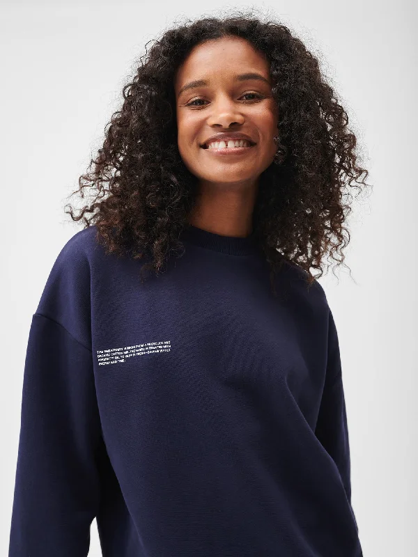 365 Heavyweight Sweatshirt—navy blue