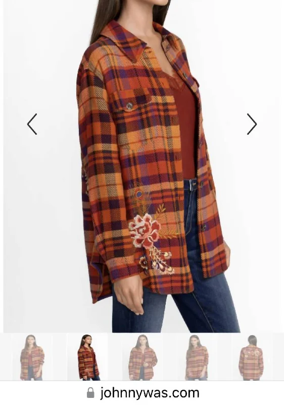 Ananke Shirt Jacket In Plaid