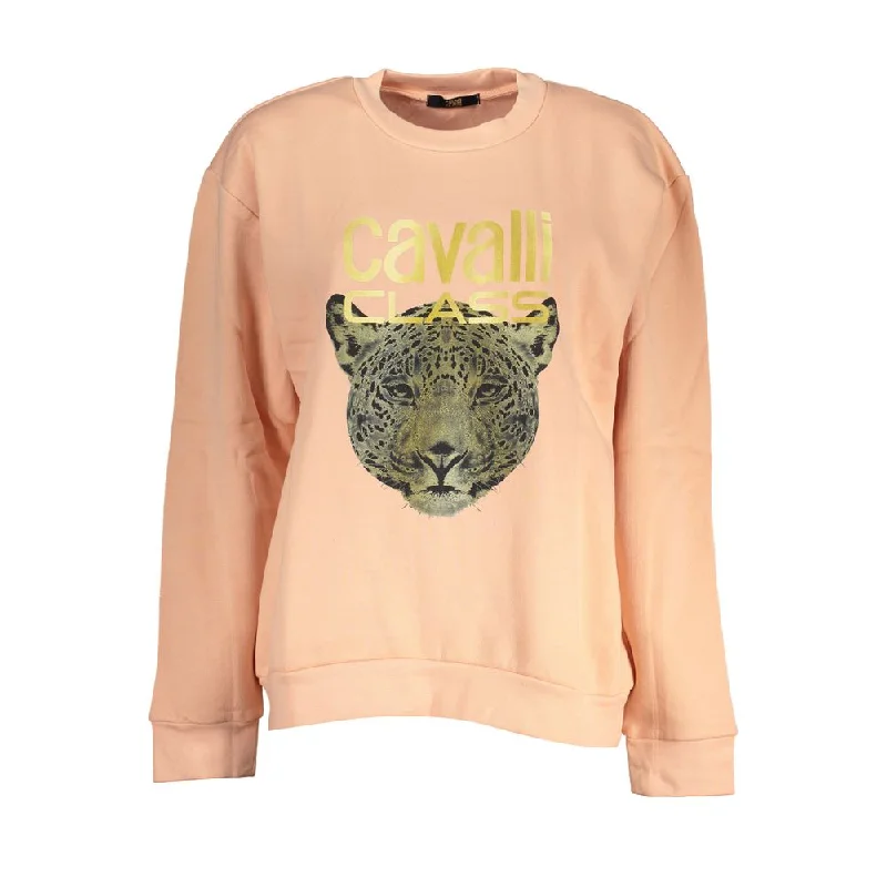 Cavalli Class Chic  Fleece Crew Neck Women's Sweatshirt