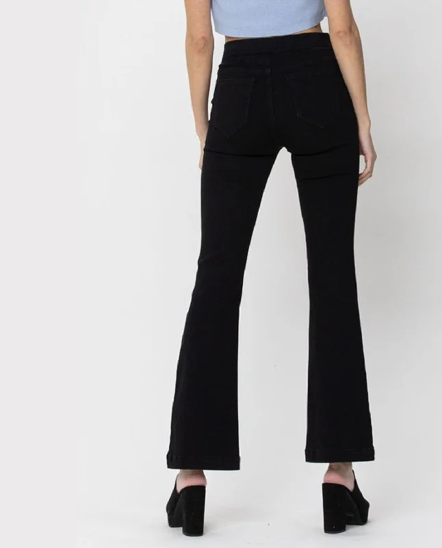 Cello Mid Rise Flare Jegging