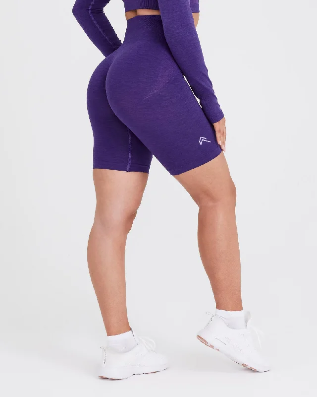 Effortless Seamless Cycling Shorts | Amethyst