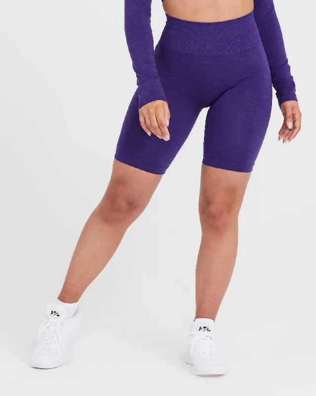 Effortless Seamless Cycling Shorts | Amethyst