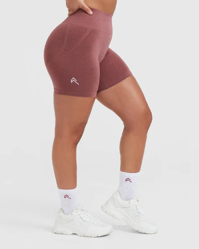 Effortless Seamless Shorts | Berry