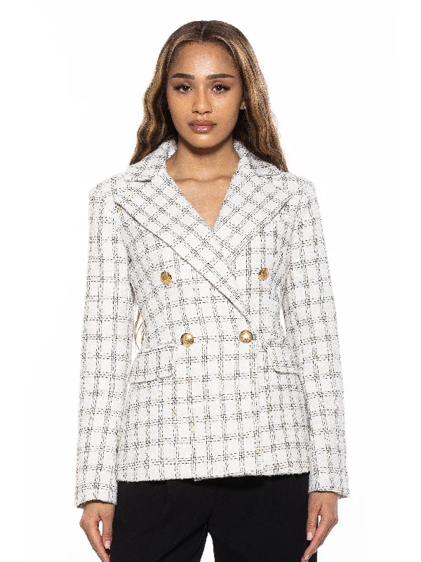 US 14 (L) / ivory plaid