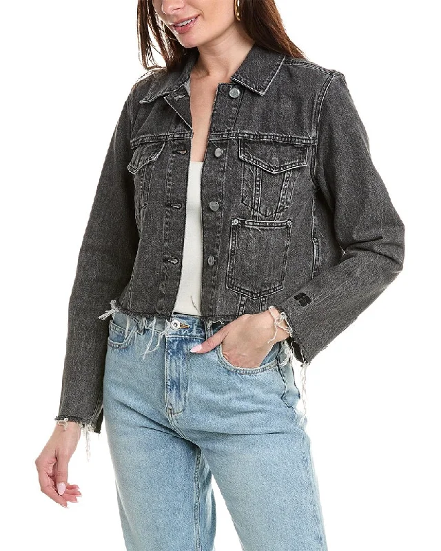 GANNI Washed Denim Jacket