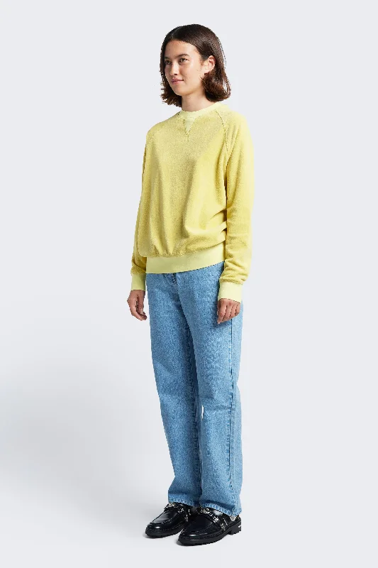 Hero Towelling Sweater Butter