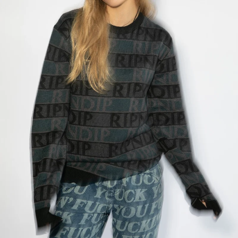 Highland Knit Sweater (Black)