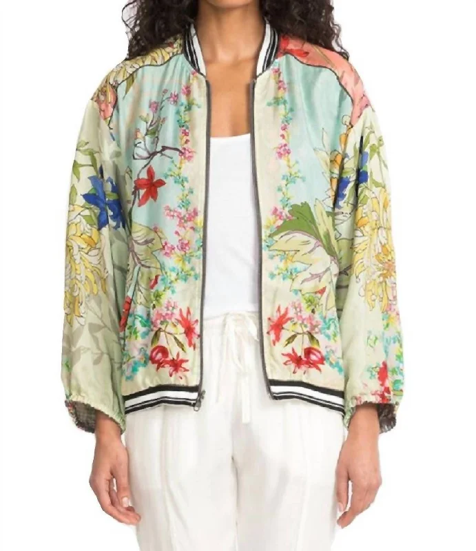 Mizumi Bomber Jacket In Multi