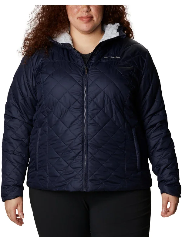 Plus Copper Crest Womens Quilted Cold Weather Jacket