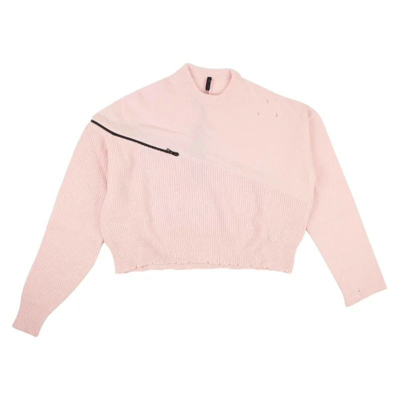 Unravel Project Wool Loose Fit Sweater - Pink