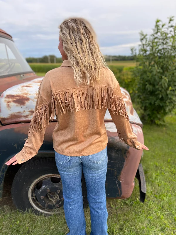 Francesca Fringe Jacket