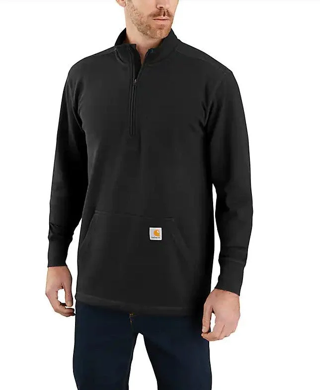 Men's Heavyweight Half-Zip Long Sleeve Thermal Sweatshirt