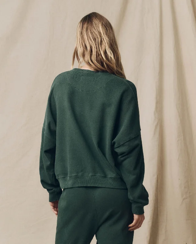 The Teammate Sweatshirt. Solid -- Deep Sea Green