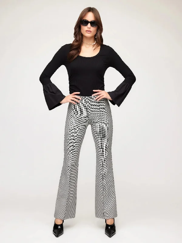 Emerson Bootcut Pant Houndstooth