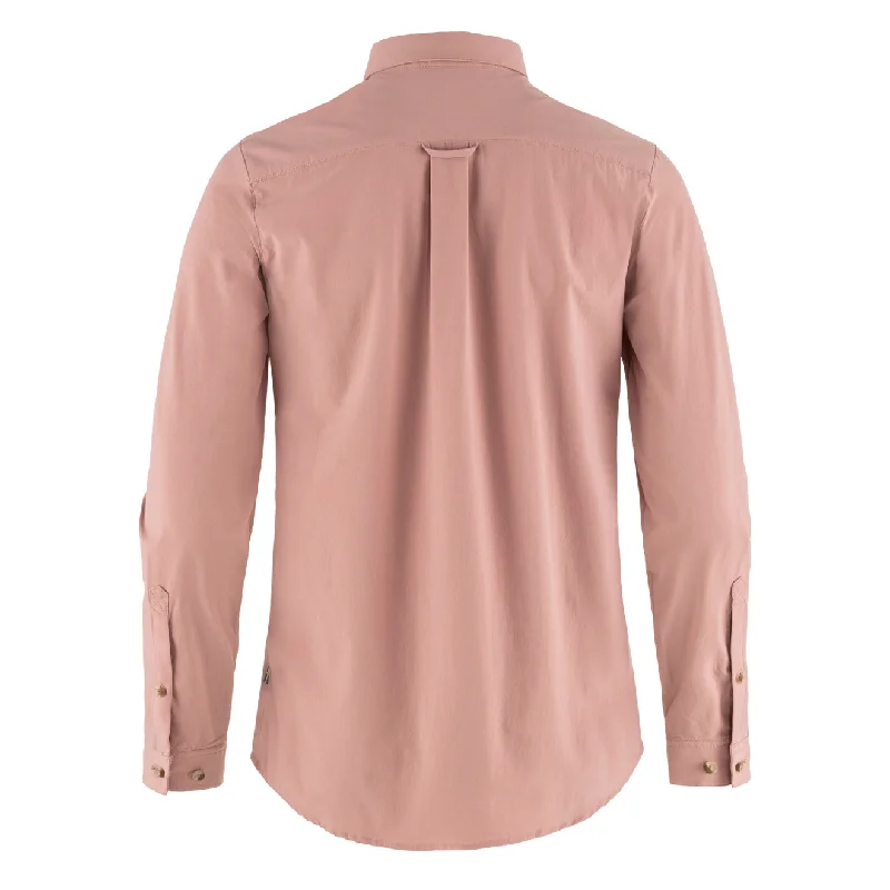 Fjallraven Womens Ovik Lite Shirt LS Dusty Rose