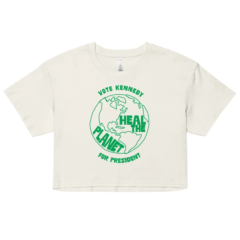 Heal the Planet Crop Top