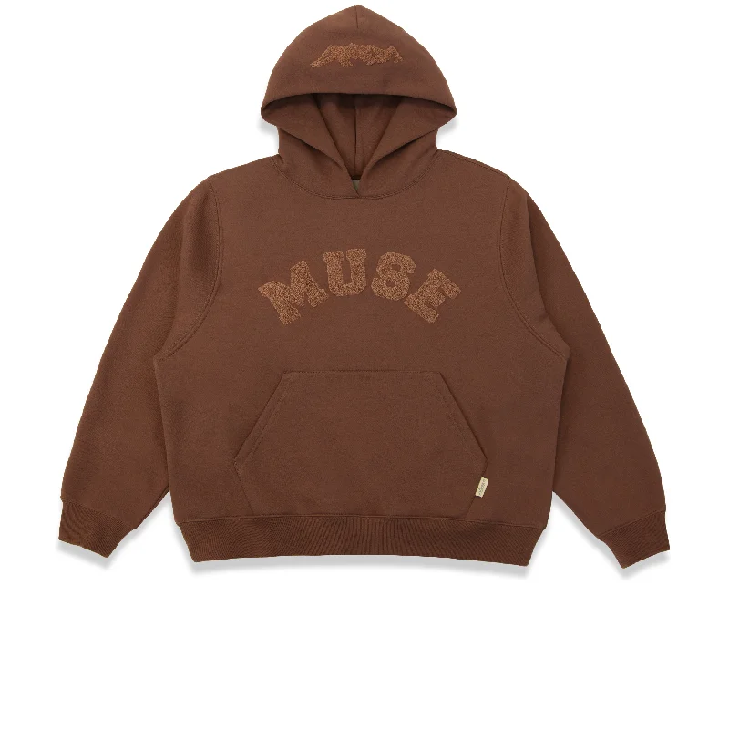 Heavyweight Chenille Hoodie - Choco Mousse