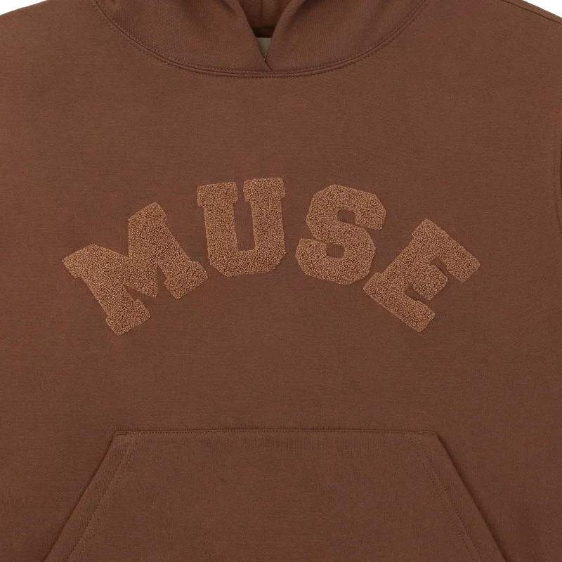 Heavyweight Chenille Hoodie - Choco Mousse