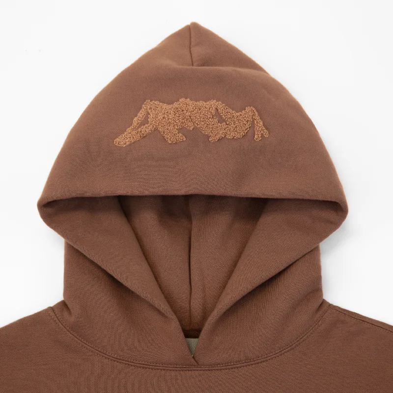 Heavyweight Chenille Hoodie - Choco Mousse