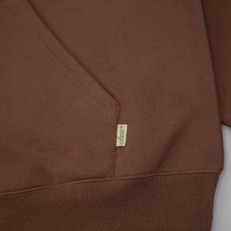 Heavyweight Chenille Hoodie - Choco Mousse