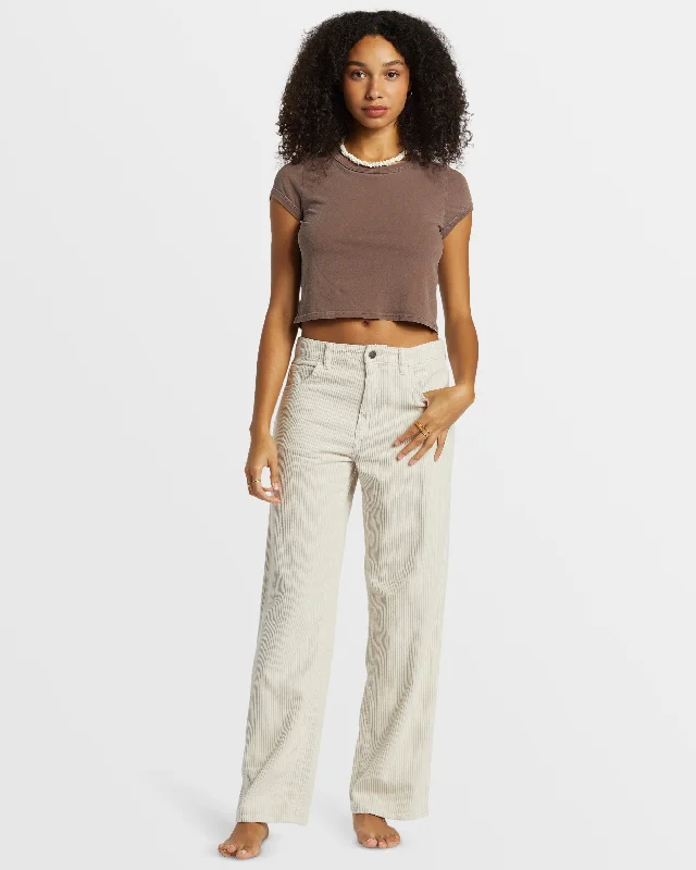 Midtown Straight-Leg Corduroy Pant - Moonlight