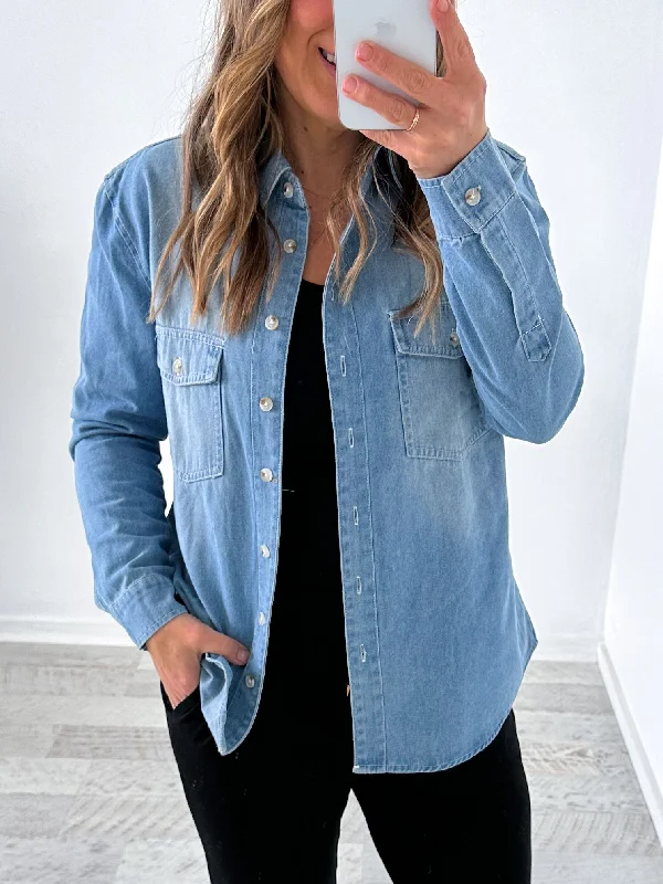 Rebecca Denim Shirt