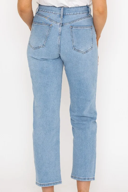 Solange Straight Denim Jean