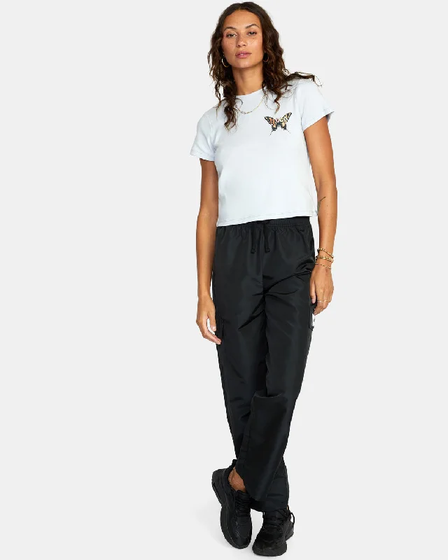 Swish Cargo Track Pants - RVCA Black