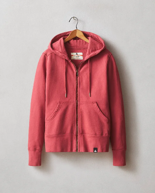 Classic Full Zip - Poppy